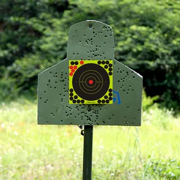 20pcs 12 инчовата ловно тренировочная цел книжен луминесцентна стикер стрелба с пейнтбол пистолет пневматичен пистолет стрелбище високо качество