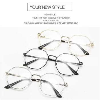 -1.0 -1.5 -2.0 -2.5 -3.0 -3.5 -4.0 женски мъжки готови очила за късогледство ретро метални, прозрачни лещи Диоптрийные очила за унисекса