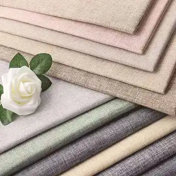 полиестер бельо твърда кърпа за дивана възглавници покривка фон clothplain тъкан на тапицерията на шивашки материали за възглавници