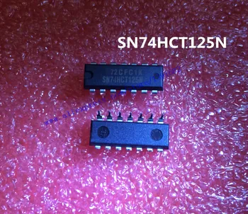 SN74HCT125N SN74HCT125 DIP-14 10 бр. / лот Безплатна доставка