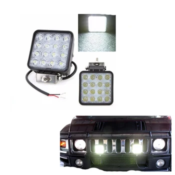 1бр Безплатна доставка 48 W Led Light Work 12V 24V с 4-инчов led работна лампа за офроуд камион Влекач лодка suv селскостопански машини мешалка