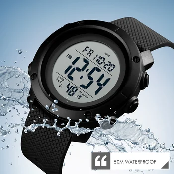 SKMEI мъжете Цифрови спорт часовници луксозни мъжки led водоустойчив часовник Montre Homme мода мъжки часовници Relogio Masculino