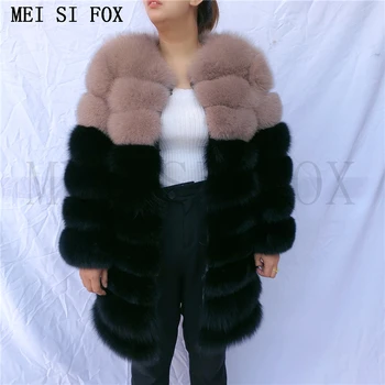 20 зимно яке дамско палто, естествена естествена кожа палто, естествена палто, лисича кожа палто, естествена кожа палта 90 см замяна палто