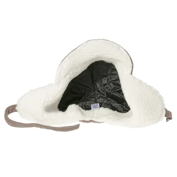Колоездене есен зима вятър студена овче руно двойна мека открит утиный език флисовые шапки защита на ушите топло ски шапка летящи шапки