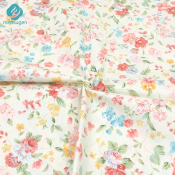 50см*160см Цвете печатни памучни тъкани за антични шиене на рокли шиене на детското спално бельо, текстил и ръкоделие занаяти материал