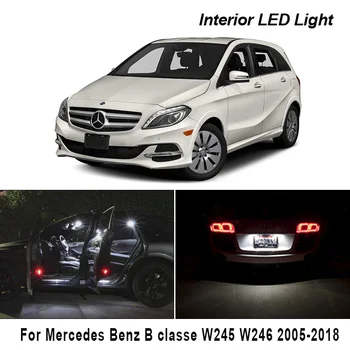 За Mercedes Benz classe B W245 W246 2005-2018 Vehicle LED Interior Dome Map суета багажника на крака Light Kit Canbus