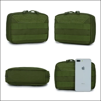 Преносим военен тактически чанта за кръста чанти MOLLE EDC полезност инструменти чанта армия Фани Блазо лов, къмпинг, риболов, Спорт XA199D