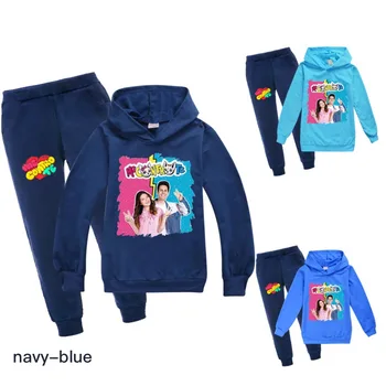 Me Contro Te Suit Kid Sweater Baby Set блузи с дълъг ръкав, панталони облекло Бебешки дрехи за тийнейджъри тениска комплект Baby Boys върховете