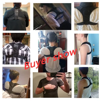 CXZD Women Adjustable Back Aligner корекция на стойката на тялото рамото Back Brace Support Колан за предотвратяване на напрежение на гърба на протектора