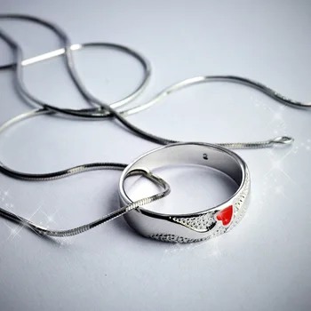 Истински чисто сребро 925 осмоъгълна змия верига къса прост дизайн колиета огърлици за жени 1 мм 16 '18'