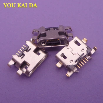 500 бр. Micro USB кабел за зареждане докинг порт конектор за LG K10 2018 Alpha K11+ K11 X410E