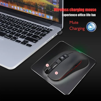 SeenDa 2.4 GHz Wireless Gaming Mouse акумулаторна 3600DPI регулируема USB Type-C тиха мишка за лаптоп Macbook Gamer