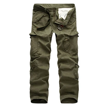 капка доставка новият есенен топ мода военен памук панталон-карго директни ежедневни панталони размер 28-38 AXP137