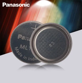 100 бр. / лот Оригинала Panasonic ML1220 3V ML 1220 акумулаторна CMOS RTC BIOS бутон на гръб клетки монета на батерията