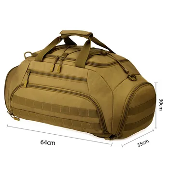 45L Molle тактическа раница открит чанти военен раница армията чанта спортна чанта за пътуване къмпинг, туризъм mochila militar XA995WD