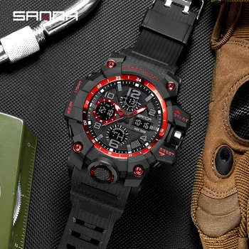 2020 Top Luxury Brand BIANA мъжки часовник Мъжки спортен часовник мултифункционален шок цифрови военни часовници мъжки часовници reloj hombre