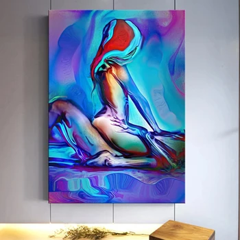 Абстрактен плакат разпечатки платно Живопис висок секс е най-добрият монтиране на изкуството на платното за печат на снимки за декорация на дома спални на хотел
