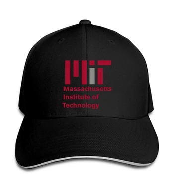 Нов МАСАЧУЗЕТСКИЯ технологичен институт, Масачузетския институт логото на черни или бели, мъже бейзболна шапка шапка възстановяване на предишното положение Cap жени шапка връх