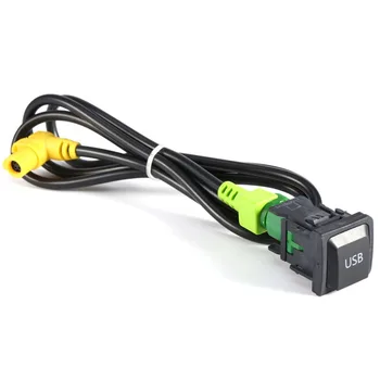 Нов USB AUX ключа теглене на кабели RCD510 RNS315 за за VW Golf MK6 за Jetta MK5 за Sagitar за