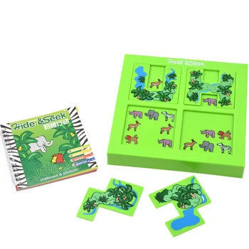 Лов на животни Лабиринт Пирати IQ е игра на дъска за обучение смарт образование пъзел играчки детски парти игри семейство интерактивен подарък