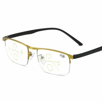 Немски интелигентен цвят на прогресивно автофокус очила за четене видят по-ясно на жените и мъжете-MX8