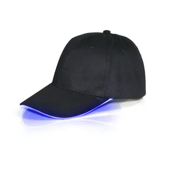 Стилен led светлина нагоре бейзболни шапки светещи регулируеми шапки за парти хип-хоп работи