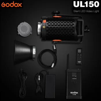 Godox UL150 UL-150 150W 5600K цветна температура Silent Bowens Mount LED Video Light дистанционно управление и поддръжка на приложения