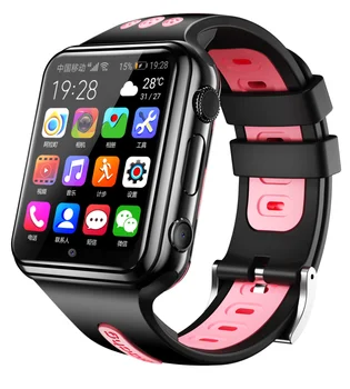 696 4G GPS Wifi местоположение студент / деца Smart Watch Phone H1 / W5 система android app инсталирате Bluetooth Smartwatch 4G СИМ-карти