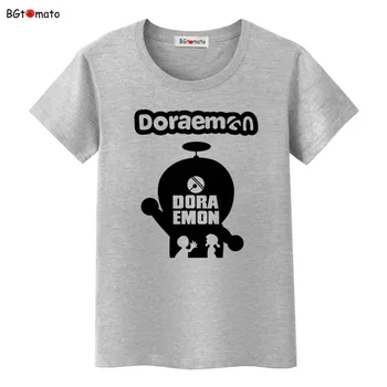 BGtomato Котка t shirt Crossover Logan Аниме Cartoon T Shirt Design Parody Funny върховете Cool Novelty Онази tees shirt
