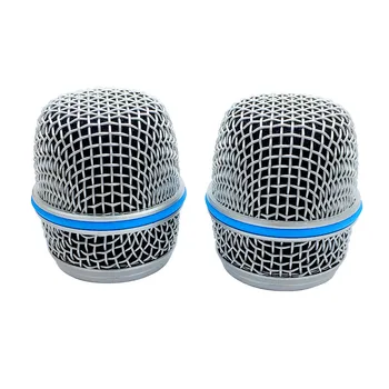Finlemho микрофон щит окото аксесоари калъфи 2 елемента предното стъкло топка корона скара бета 57А за ръчен микрофон безжична