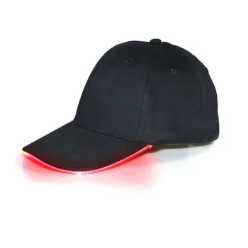 LED Light Up бейзболни шапки светещи регулируеми шапки светещ празнична шапка унисекс за партита и хип-хоп бягане и много други