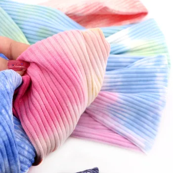Корейски Модел Вратовръзка Коса Оребрени Ленти За Жени 2020 Нов Мек Годишният Памук Участък На Възел Лента За Коса Главоболие Превръзка От Неопрен За Жени Дами