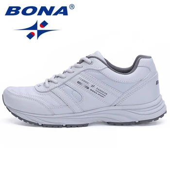 BONA мъжки маратонки улични маратонки за бягане, фитнес маратонки амортизационен дишащи обувки носимые улични спортни обувки 2020