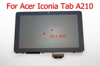 STARDE смяна на LCD дисплей за Acer Iconia Tab A210 LCD дисплей с сензорен екран дигитайзер Събрание 10.1