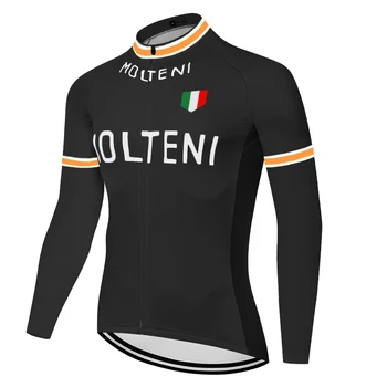 2020 team MOLTENI men cycling jersey с дълъг ръкав лято пролет бързосъхнеща велосипедна облекло Men equipamento ciclismo homem