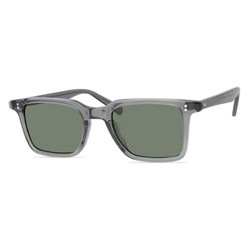 Мулти-стил слънчеви очила за мъже и жени квадратни слънчеви очила Lachman 5419U ацетат поляризирани слънчеви очила