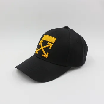 Промоция на нов продукт бродерия памук предупредителен етикет бейзболна шапка мъжка и женска двойка sun hat hard cap хип-хоп Cap