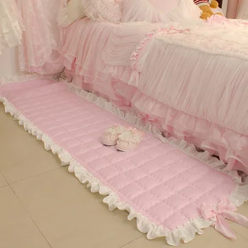 Супер сладки килим романтични килими за хола лък хол килим спалня килими пристрастие подложка за спални разтегателен мат