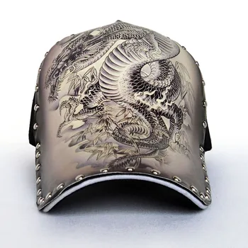 Оригинален 3D печат китайски стил dragon паун слон череп Орел бейзболна шапка на мъже, жени мода възстановяване на предишното положение cap хип хоп шапка