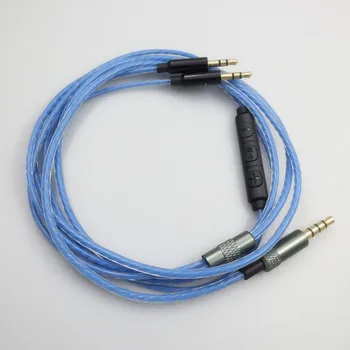 Подмяна на кабел за слушалки за Sol Republic Master Tracks HD V8 V10 двигател V12 X3 за Xiaomi слушалки аудио кабел с микрофон