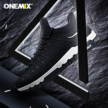 ONEMIX мъжки високи туристически обувки новата мода маратонки дамски спортни обувки открит човек носимые мини Височина обувки за тенис
