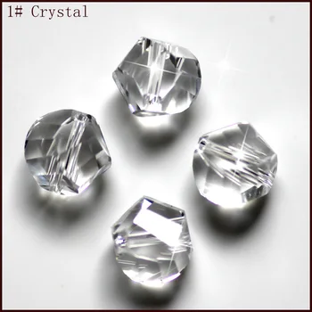 Усукана фасетиран австрийски кристал 100 бр. мъниста 6 мм, 8 мм, 10 мм ААА качество кристал Crystal свободни мъниста, ръчно изработени бижута направи си САМ