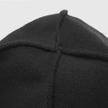 2019 Нови Мъже, Жени унисекс зимна шапка плътен цвят топло удебелена военна армията Шапчица катерене, конна езда ветрозащитная външна шапка