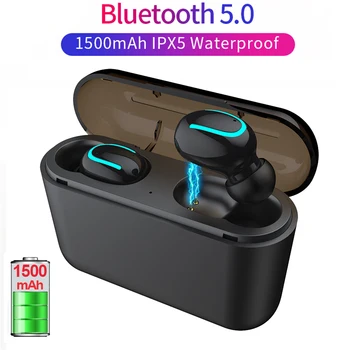 Bluetooth Безжични слушалки слушалки, Безжична Bluetooth слушалка Спорт ушите стерео звук за Samsung iphone XiaoMi