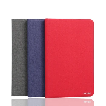 QIJUN Case For Lenovo Tab 2 A10-70 A10-70L/F 10.1 инчов Flip Tablet Cases For Tab2 10.1 A10-30 Stand Cover мека защитна обвивка